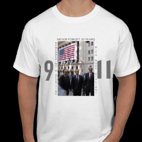 Rudy giuliani 9-11 20th anniversary shirt
