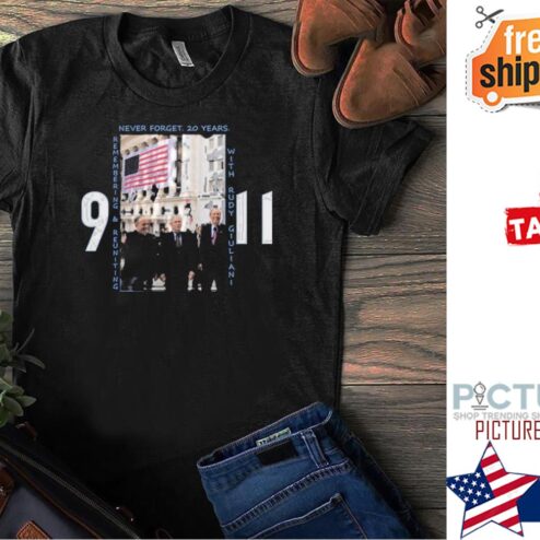 Rudy Giuliani never forget 20 years 911 shirt