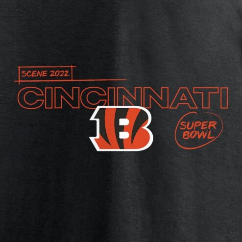 Scene 2022 Cincinnati bengals super bowl shirt