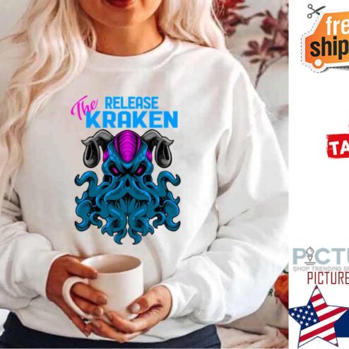 Sea Monster Release The Giant Kraken Vintage Shirt