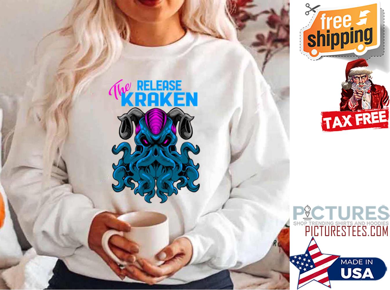Sea Monster Release The Giant Kraken Vintage Shirt