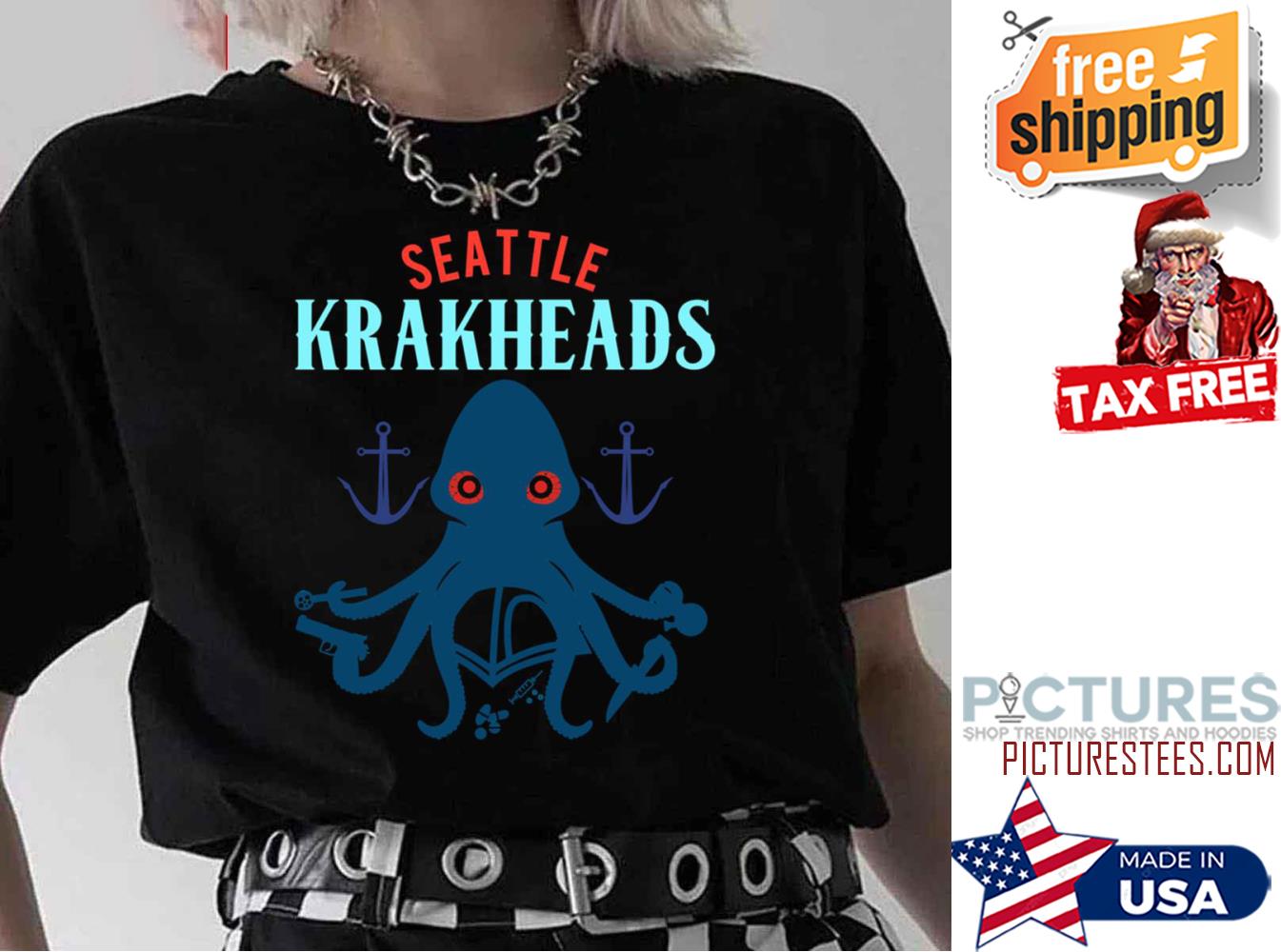 Seattle Krakheads Release The Kraken shirt
