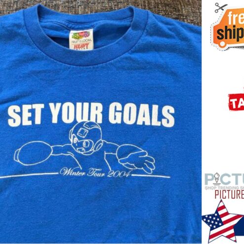 Set your goals winter tour 2004 shirt