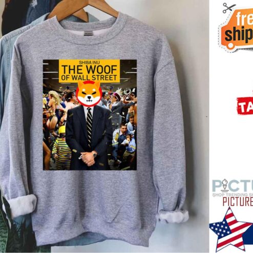 Shiba Inu Hodl To The Moon The Woof Of The Wall Street shirt