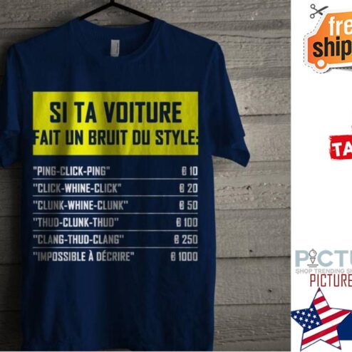 Si ta voiture fait un bruit du style shirt