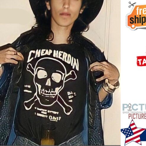 Skull cheap heroin shirt