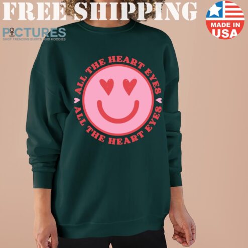 Smile All the Heart Eyes Cupid Valentine's day shirt