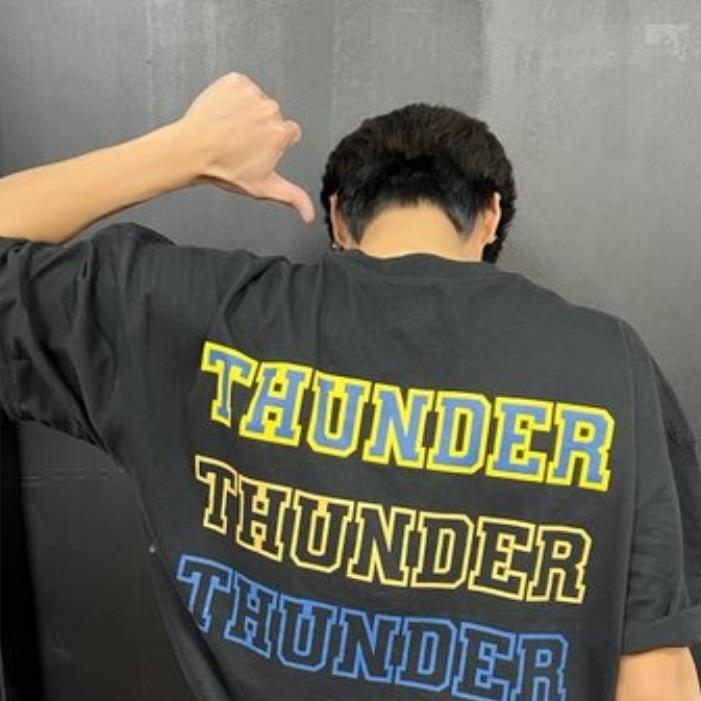 Smiley thunder thunder thunder t shirt