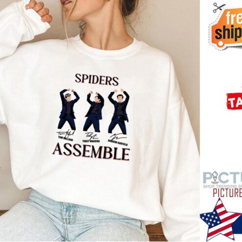 Spiderman Assemble No Way Home Signature Shirt