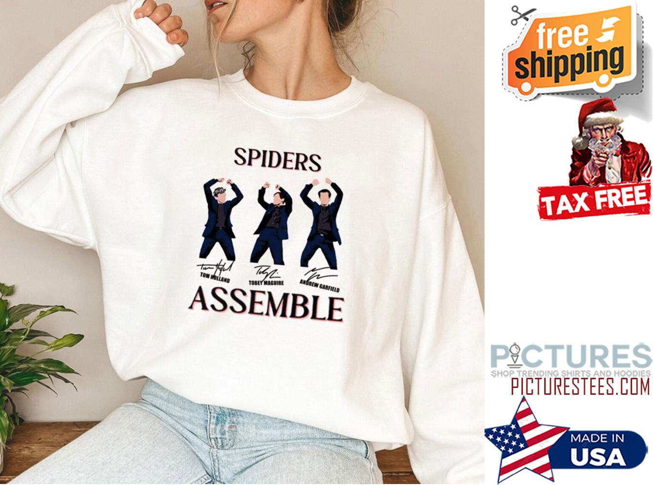 Spiderman Assemble No Way Home Signature Sweatshirt