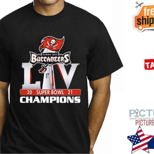 Super Bowl LV Tampa Bay Buccaneers Champions 2021 Shirt