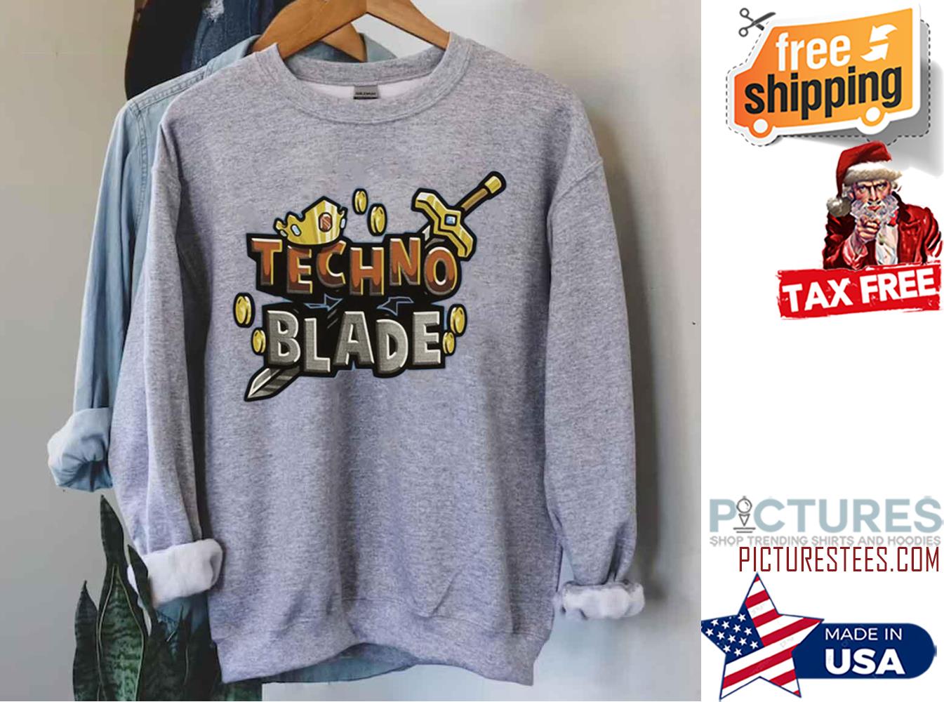 Technoblade Game Logo Sweatshirt