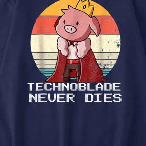 Technoblade Never Dies Unisex Crewneck Sweatshirt