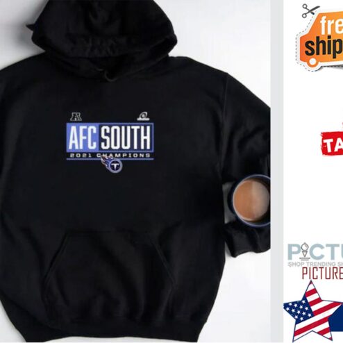 Tennessee Titans Fanatics Branded Navy 2021 Afc South Division Champions hoodie