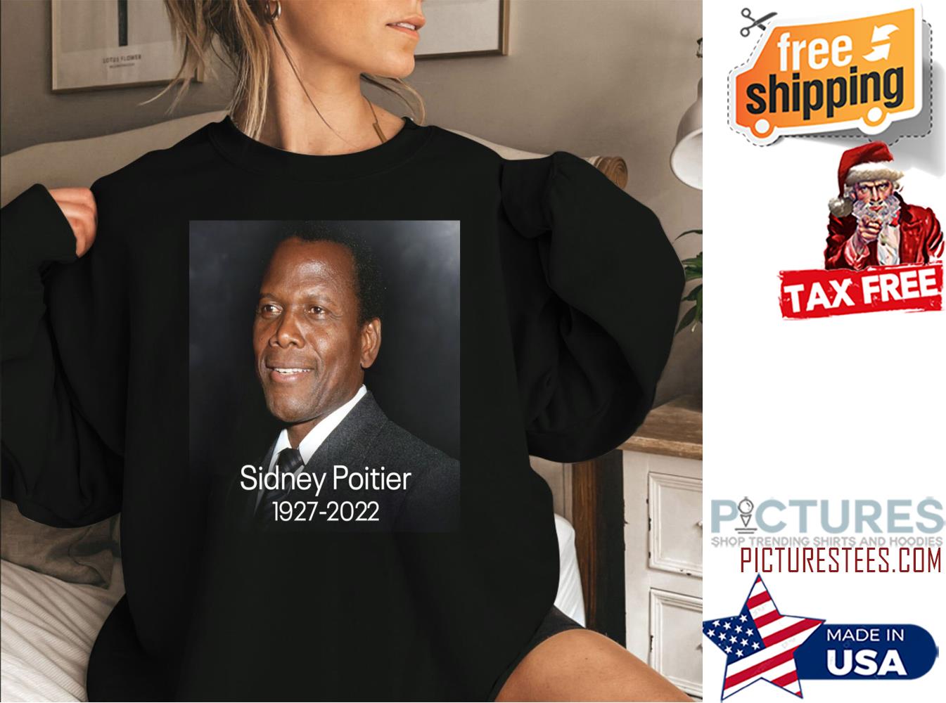 Thank For The Memories Sidney Poitier Sweatshirt