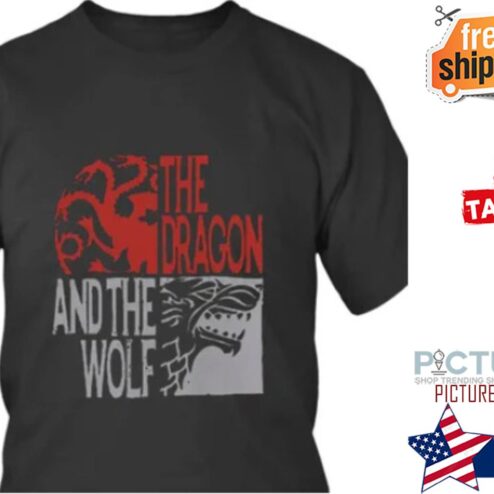 The dragon and the wolf games of thrones shirt