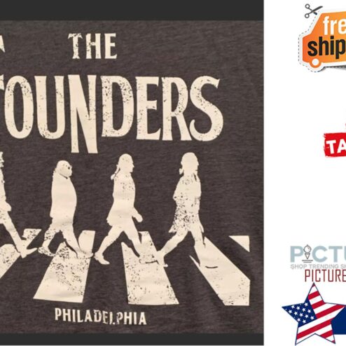 The founders crosswalk Philadelphia Vintage shirt