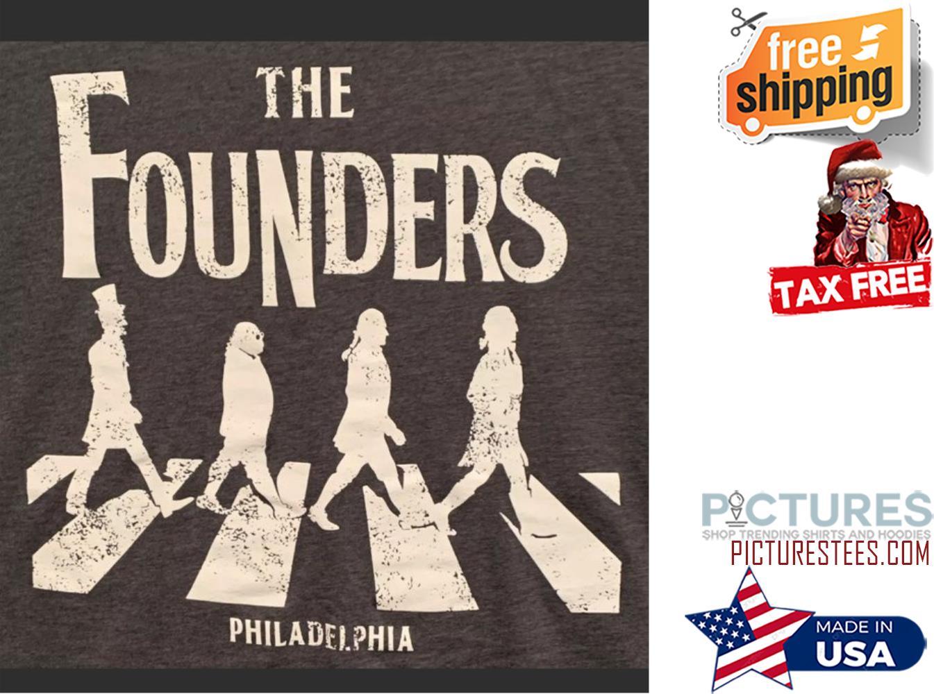 The founders crosswalk Philadelphia Vintage shirt