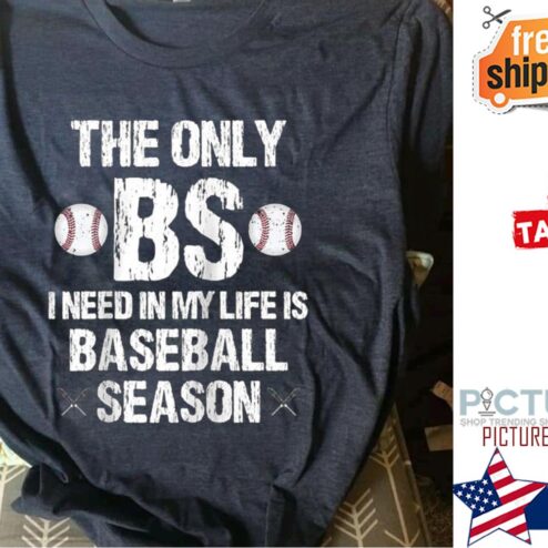 The only BS I need in my life is baseball season vintage shirt