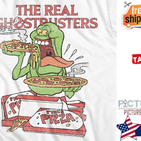 The real ghostrusters pizza shirt