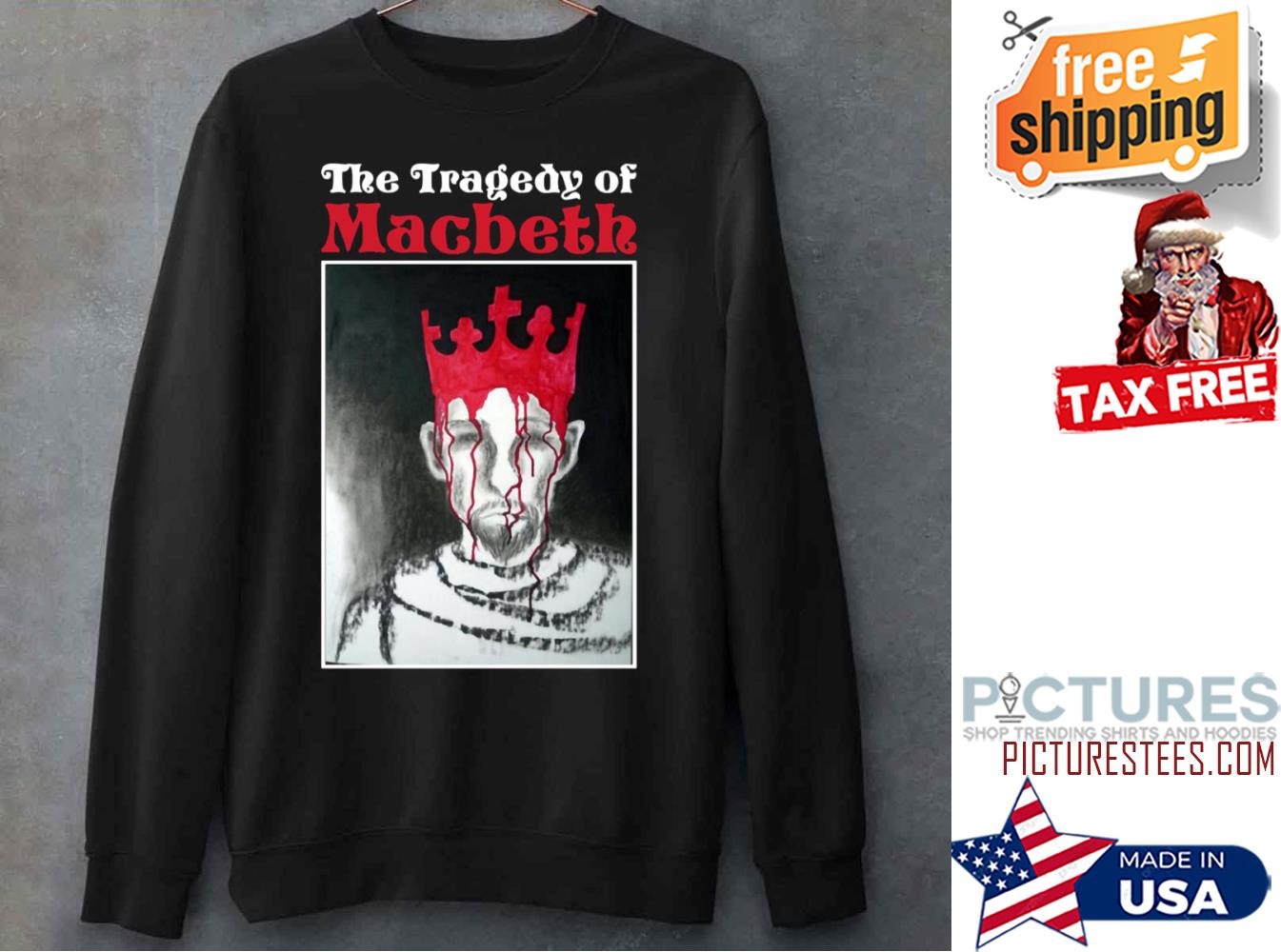 The Tragedy Of Macbeth Film Bloddy Crown Sweatshirt