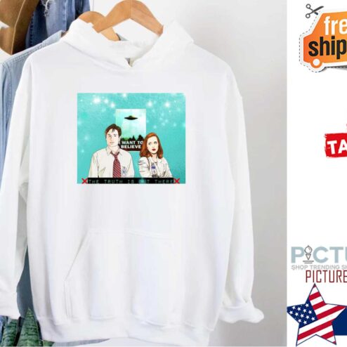 The X Files Fox Mulder And Dana Scully The Truth Is Out There hoodie
