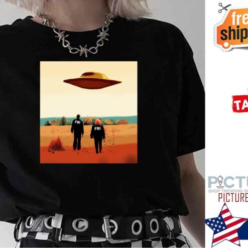The X Files I Want To Believe Fbi shirt