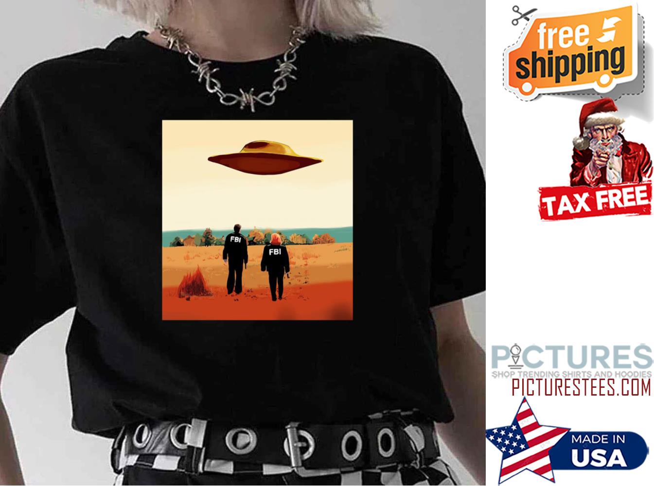 The X Files I Want To Believe Fbi shirt