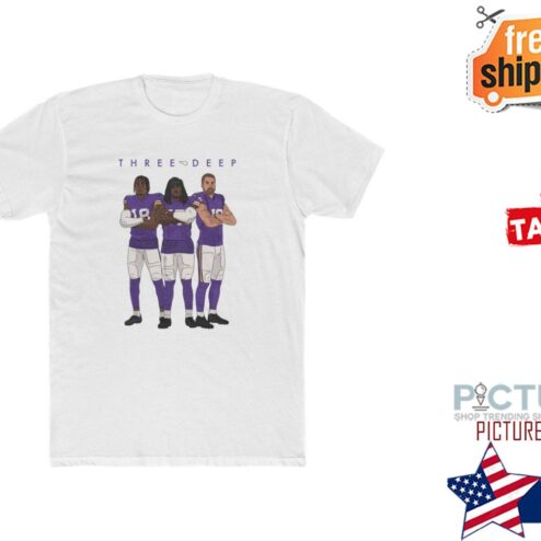 Three Deep Minnesota Vikings Shirt