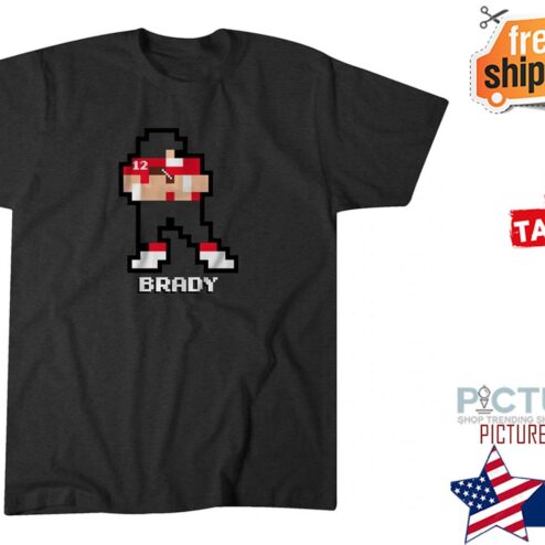Tom Brady retro 8-bit shirt