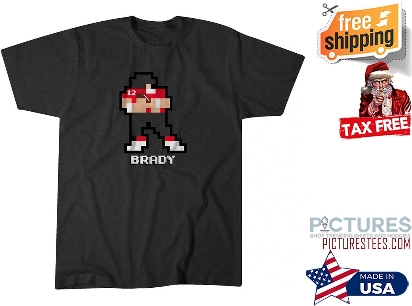 Tom Brady retro 8-bit shirt