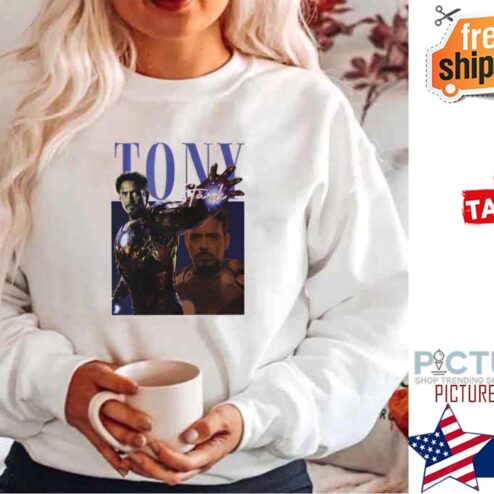 Tony Stark Homage Bootleg 90s Vintage shirt