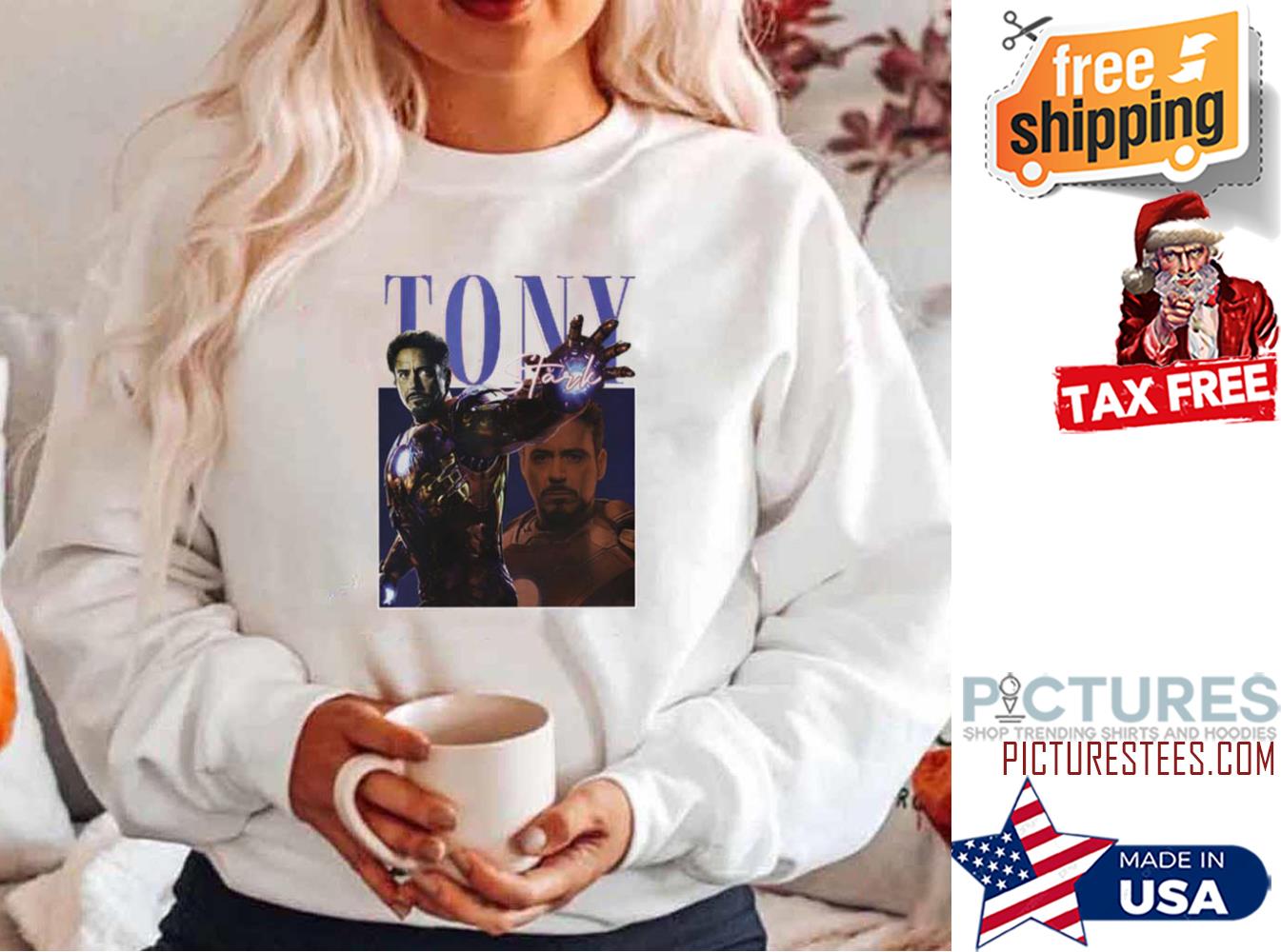 Tony Stark Homage Bootleg 90s Vintage shirt