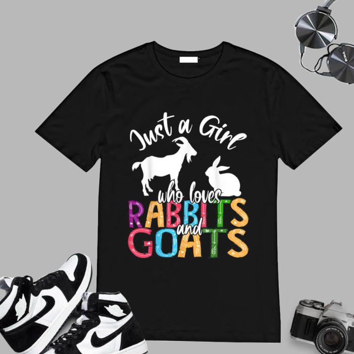 Just A Girl Who Loves Rabbits And Goats shirt