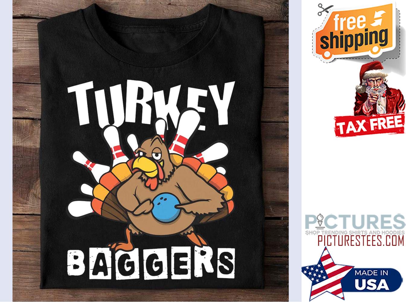 Turkey Bowling baggers shirt