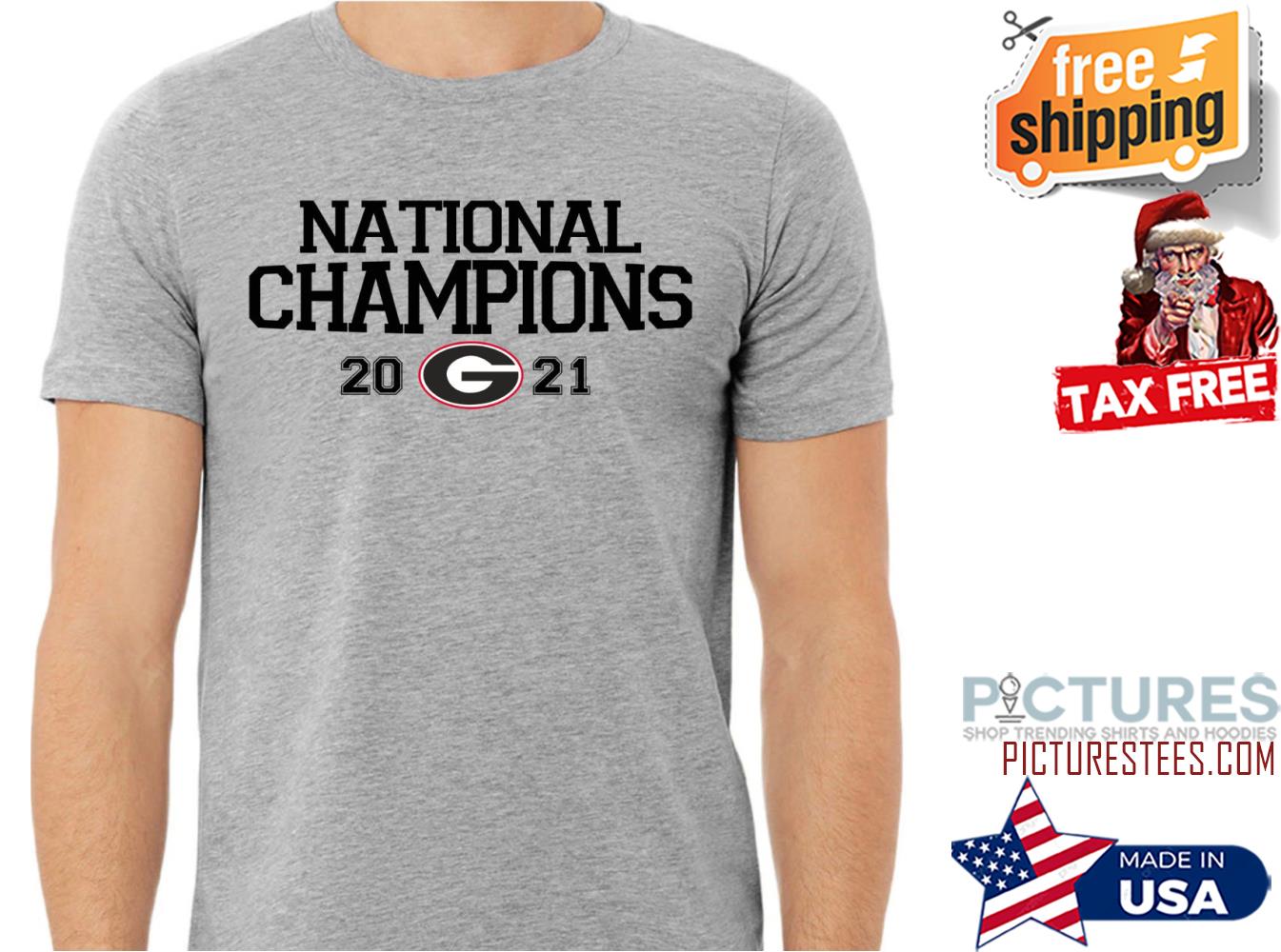 FREE shipping UGA National Championship Shirt, Unisex tee
