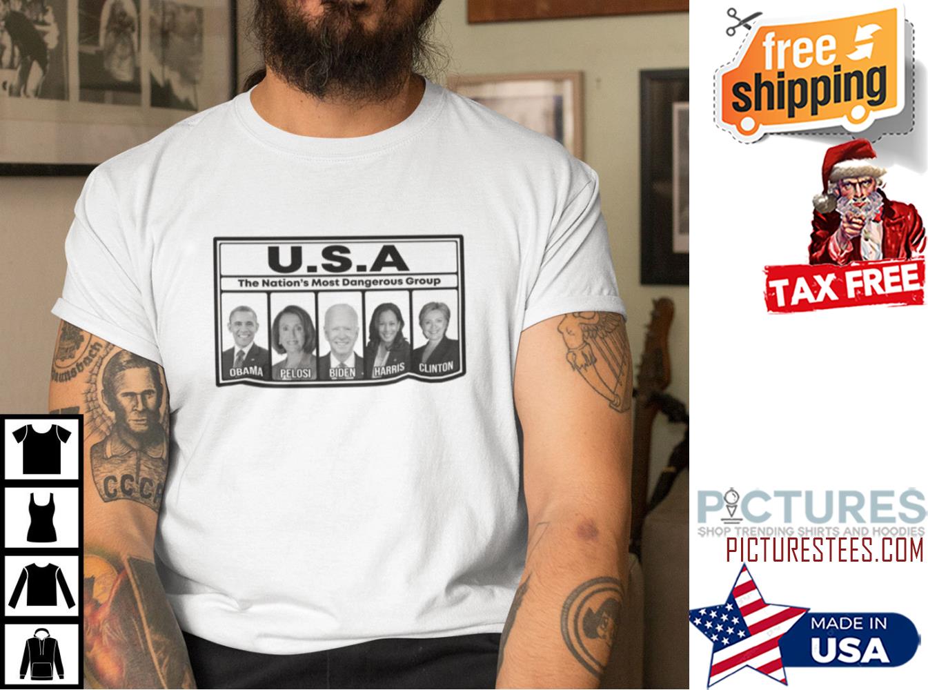 USA The Nation’s Most Dangerous Groups shirt