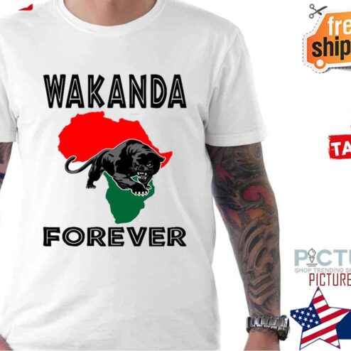 Wakanda Forever Black Month History African shirt