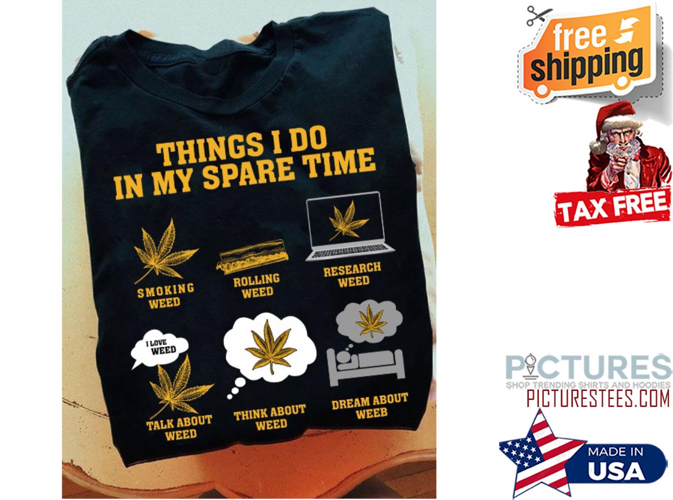Wed things I do in my spare time smoking rolling research shirt
