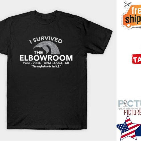 Whale I survived the elbowroom 1966-2004 Unalaska AK shirt