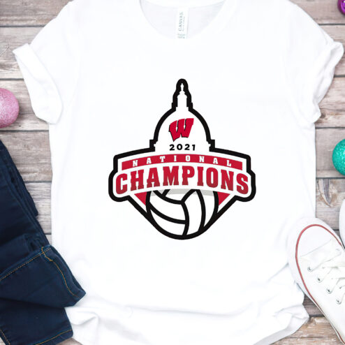 Wisconsin Volleyball National Champions shirt