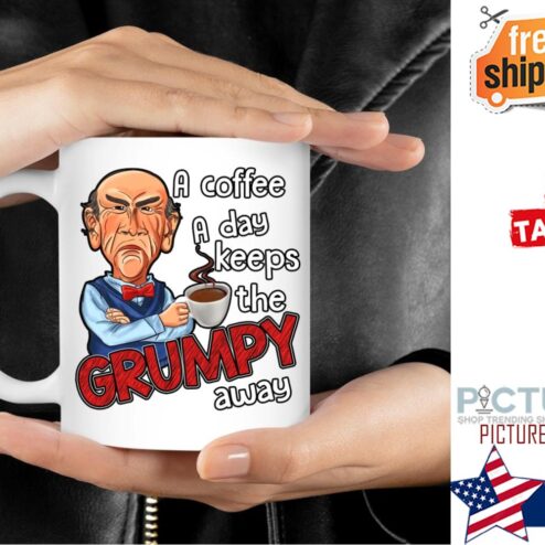 A coffee a day keeps the grumpy away mug