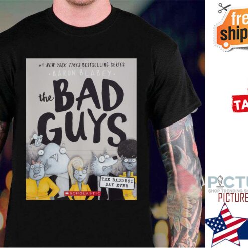 Aaron Blabey The Bad Guys shirt