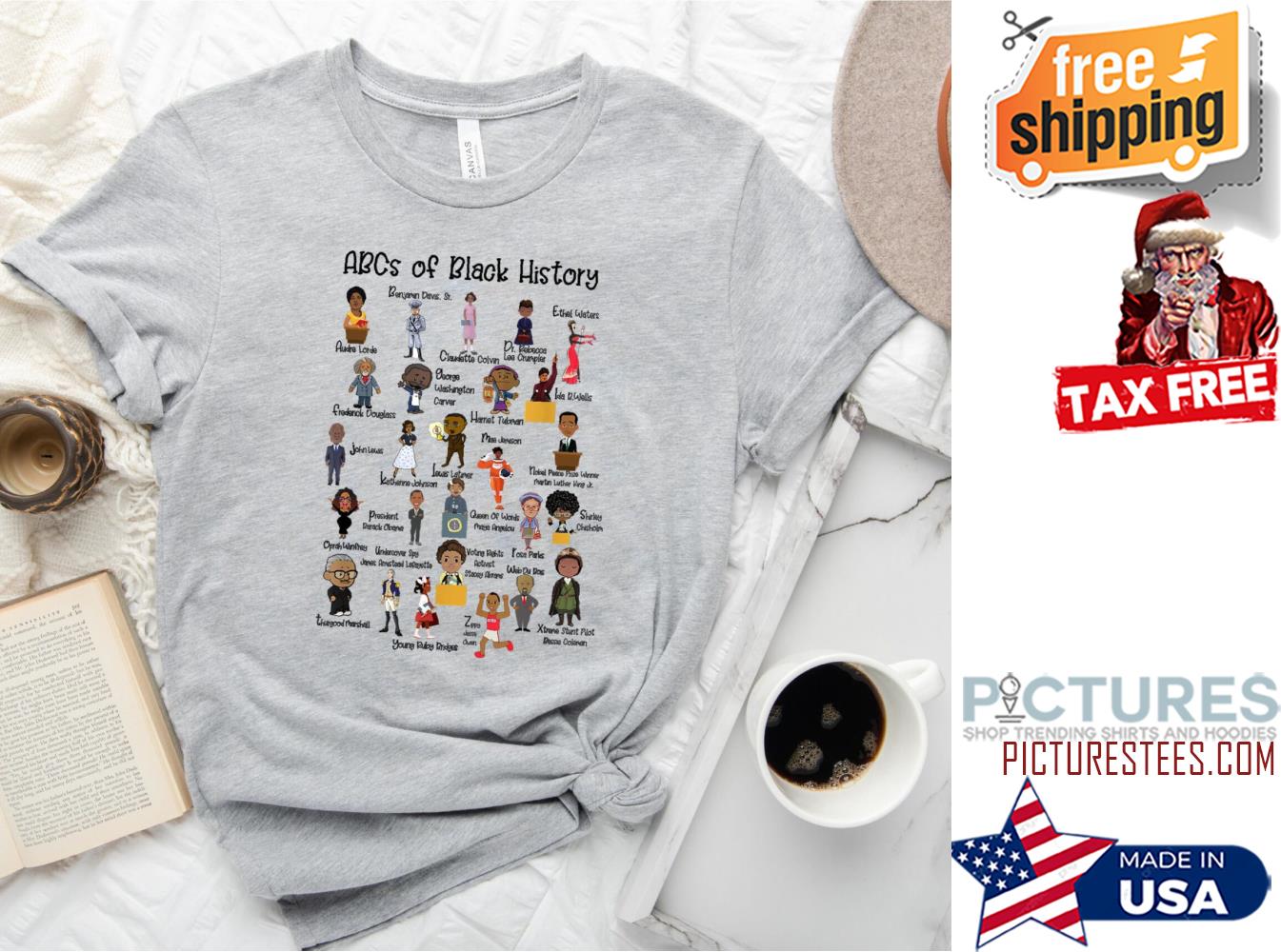ABCs Of Black American History Shirt