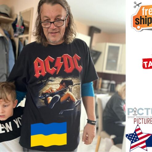 AC vs DC Support Ukraine Shirt