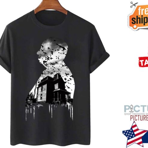 Alfred Hitchcock Collage shirt
