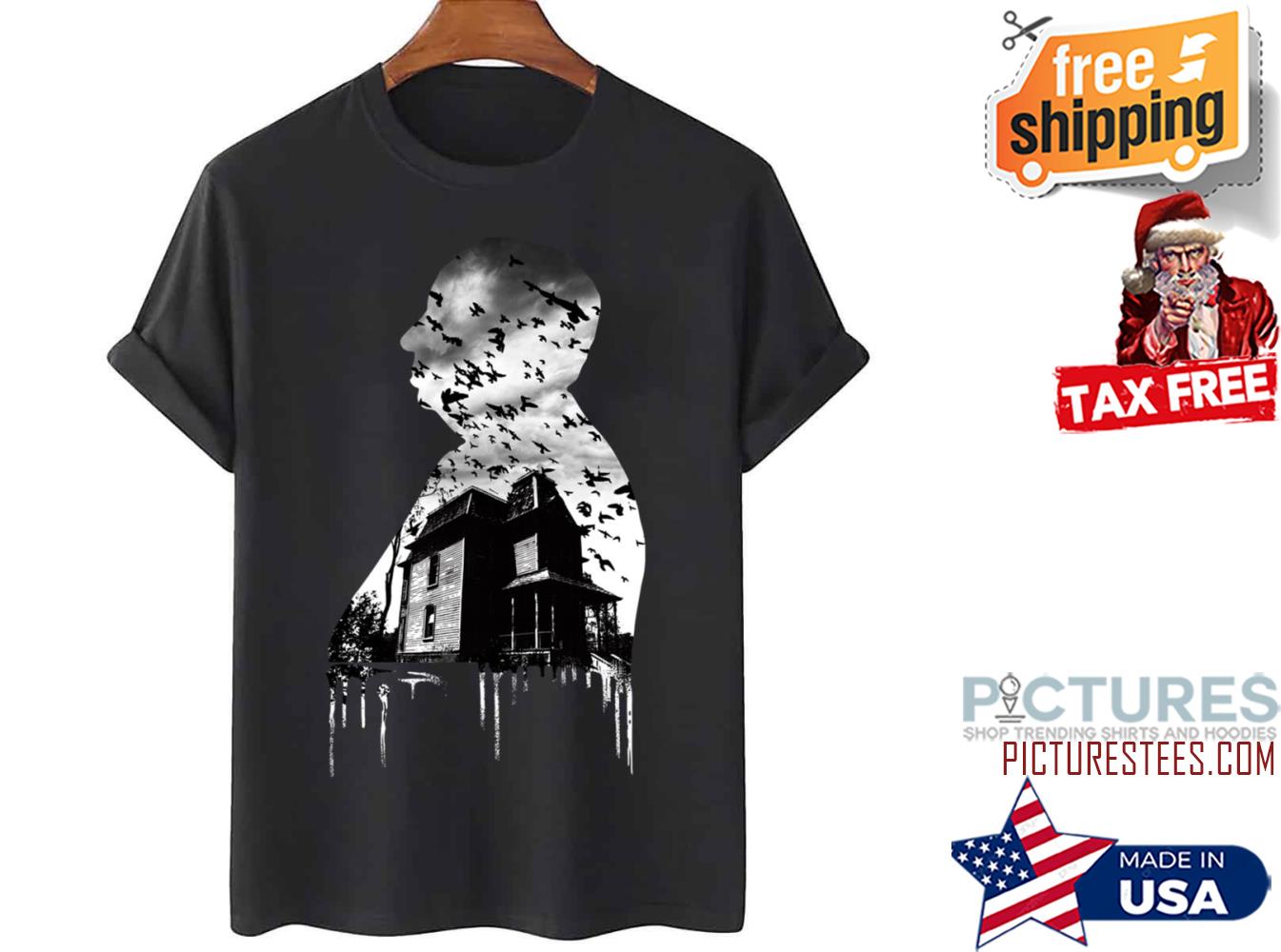 Alfred Hitchcock Collage shirt