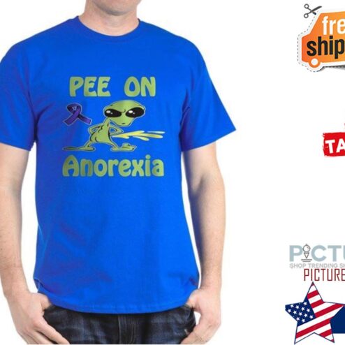 Alien pee on anorexia shirt