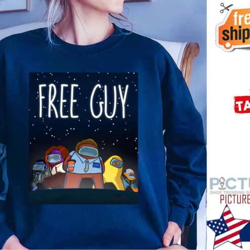 Among Us free guy shirt