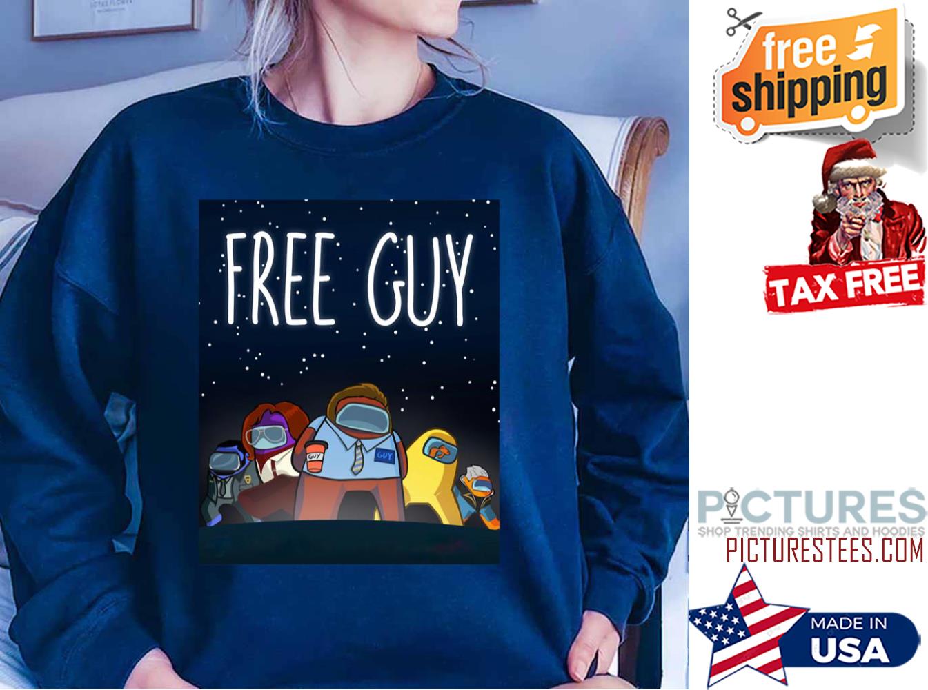 Among Us free guy shirt